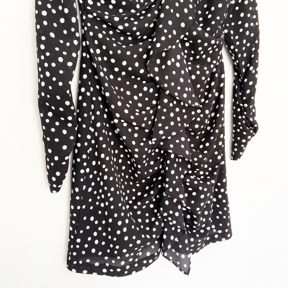 LIKELY Corinne Polka Dot Dress Black Size 0 - Picture 7 of 14